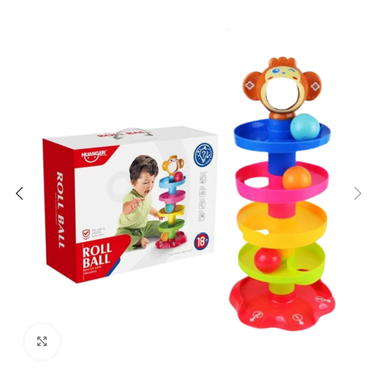 TORRE DIDÁCTICA ROLL BALL | IREBABY