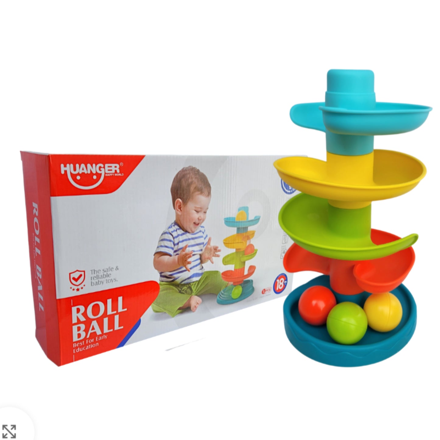 TORRE DIDÁCTICA ROLL BALL | IREBABY